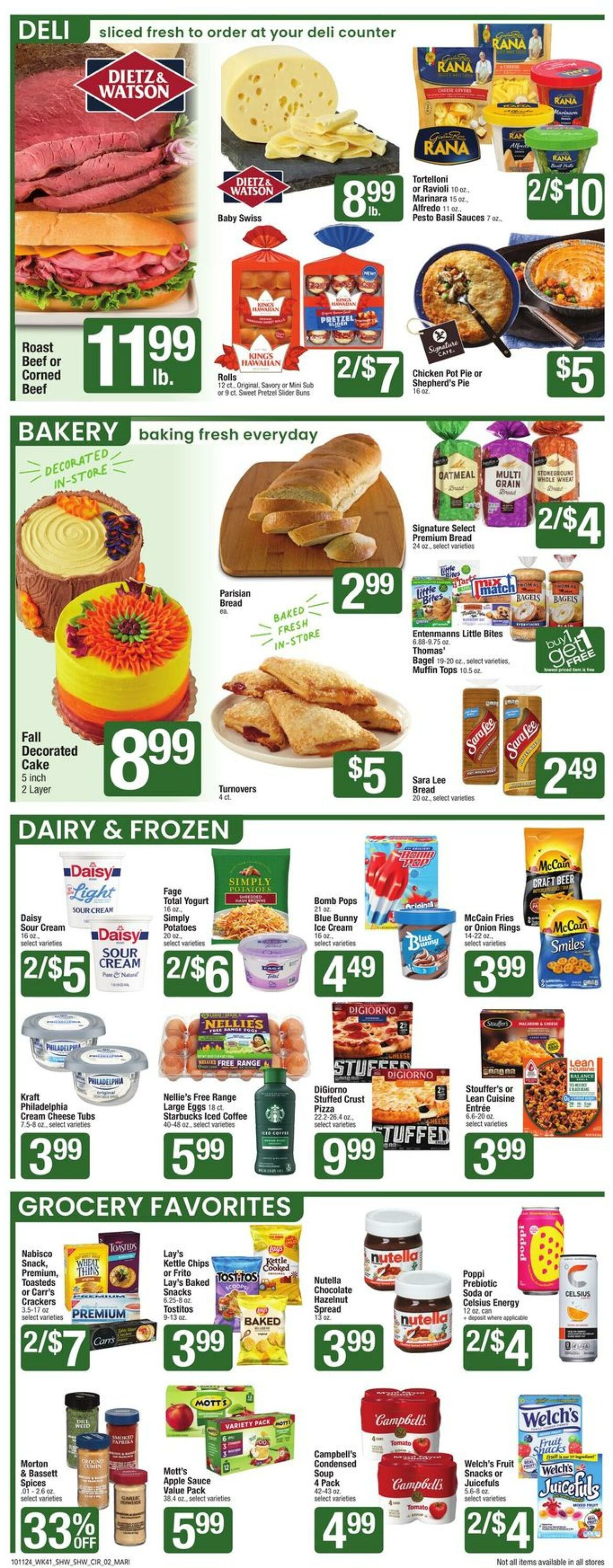 Weekly ad Shaws 10/11/2024 - 10/17/2024