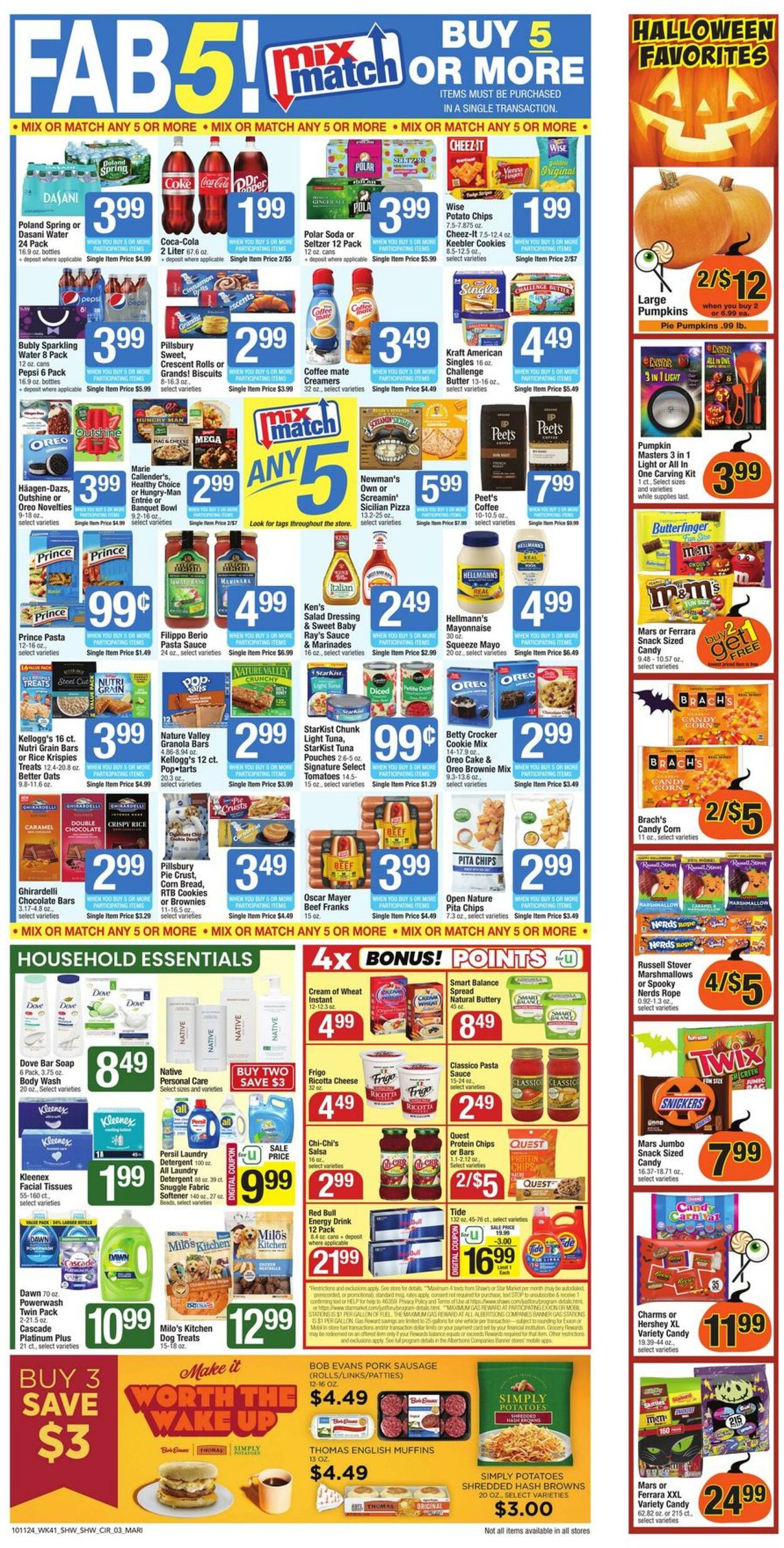 Weekly ad Shaws 10/11/2024 - 10/17/2024