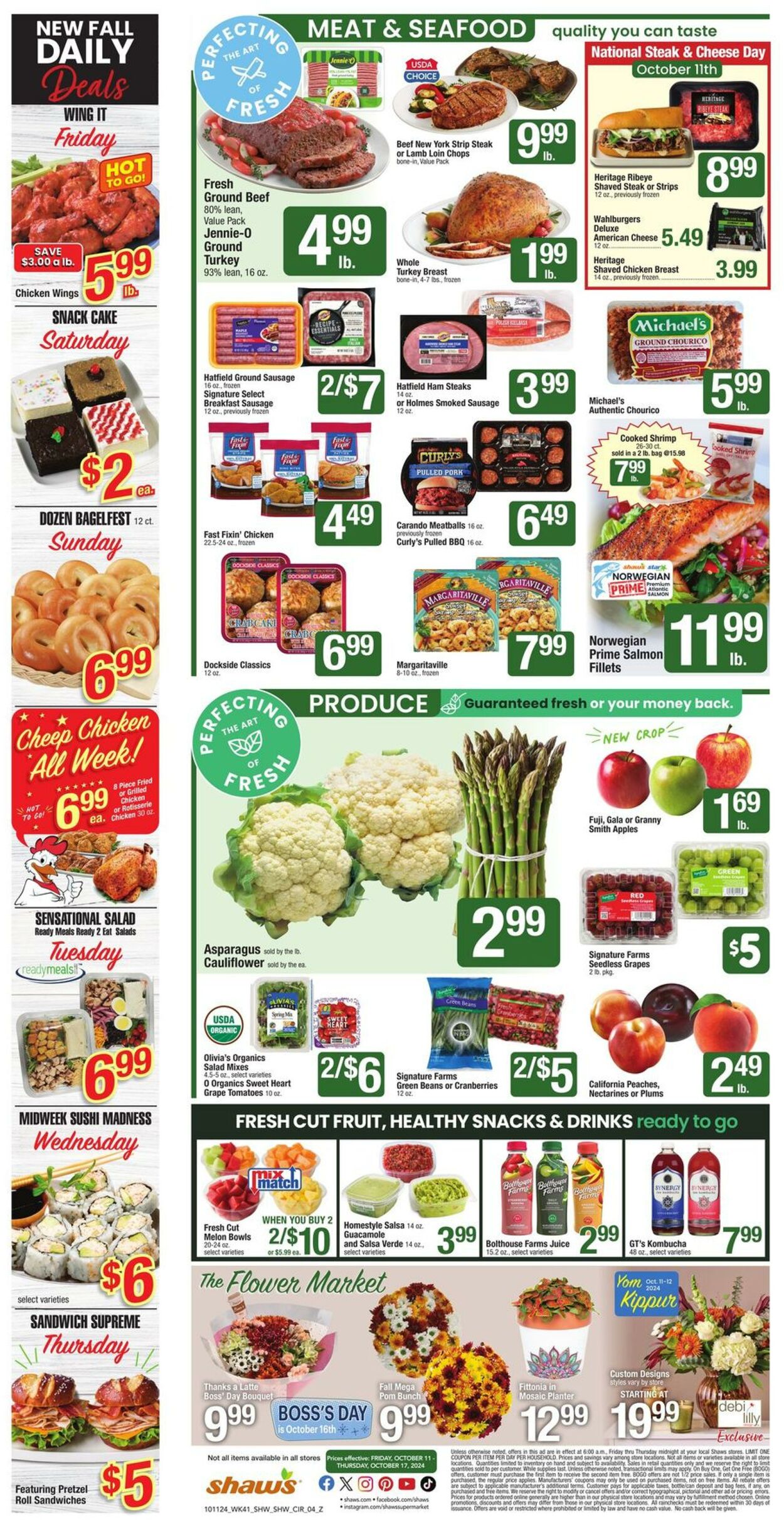 Weekly ad Shaws 10/11/2024 - 10/17/2024