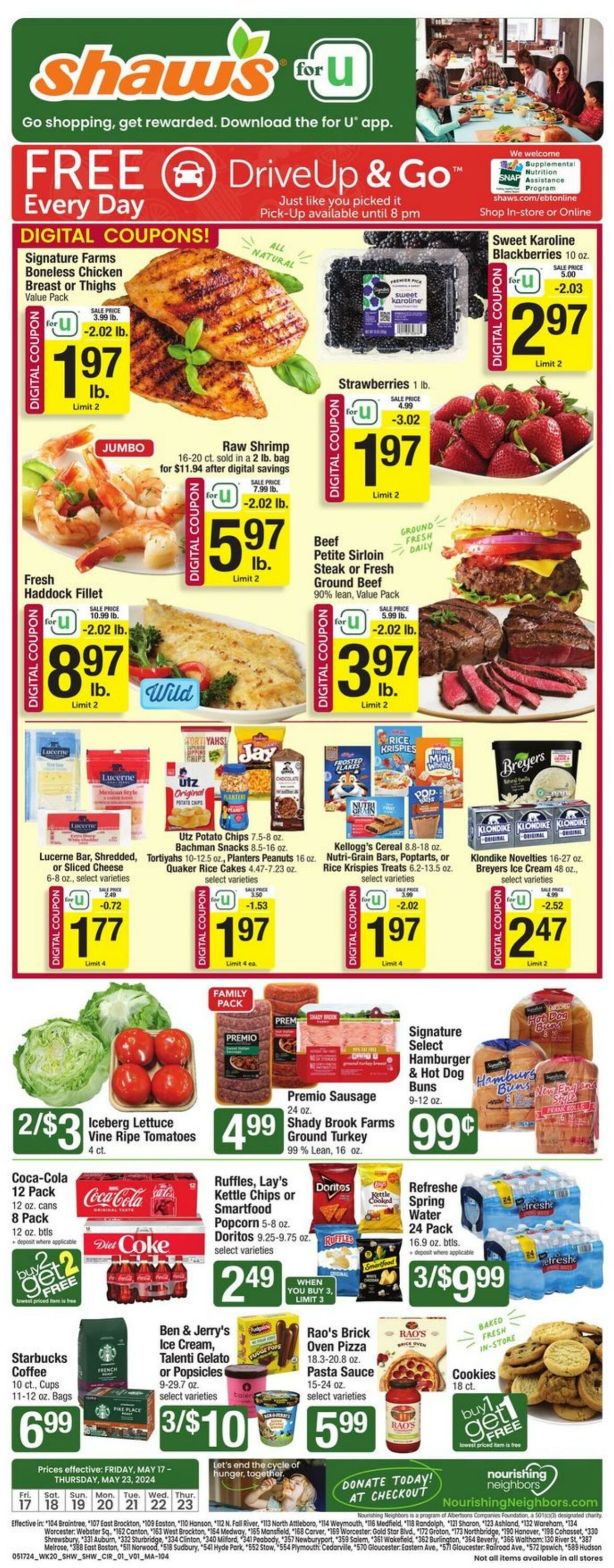 Weekly ad Shaws 05/17/2024 - 05/23/2024