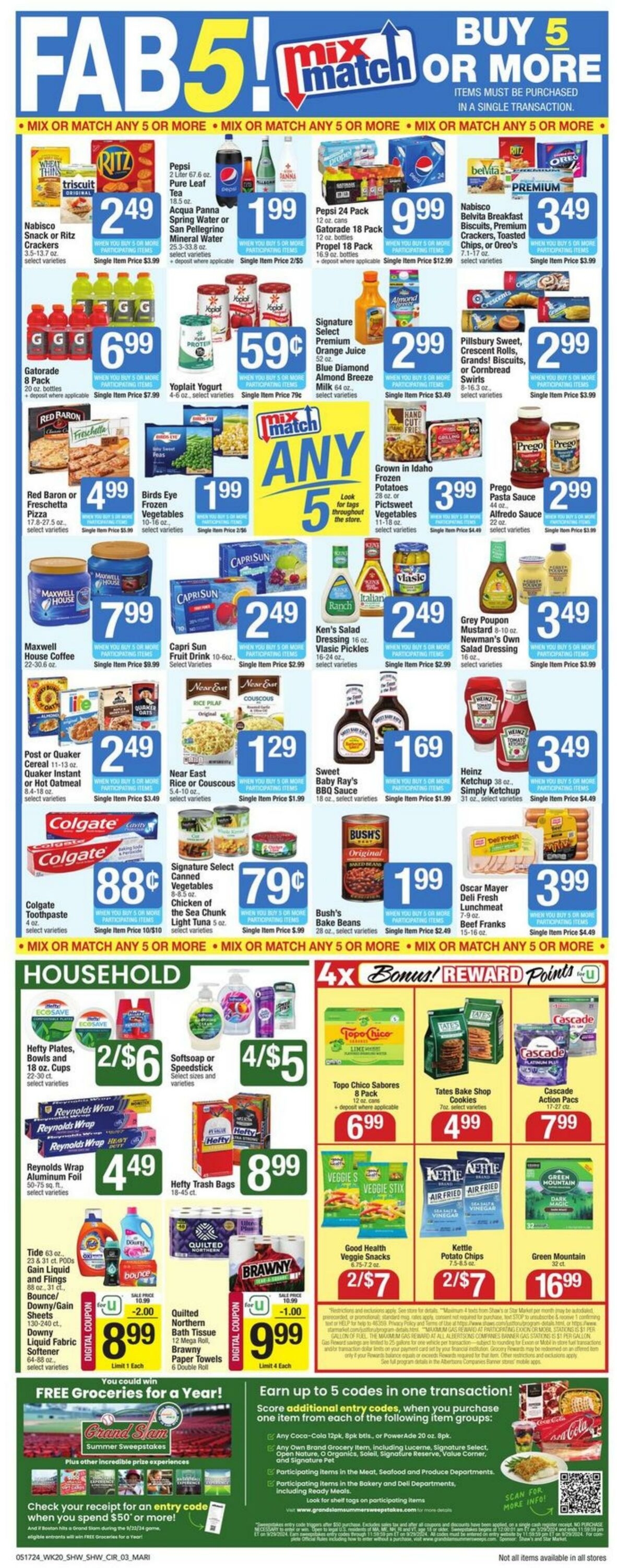 Weekly ad Shaws 05/17/2024 - 05/23/2024