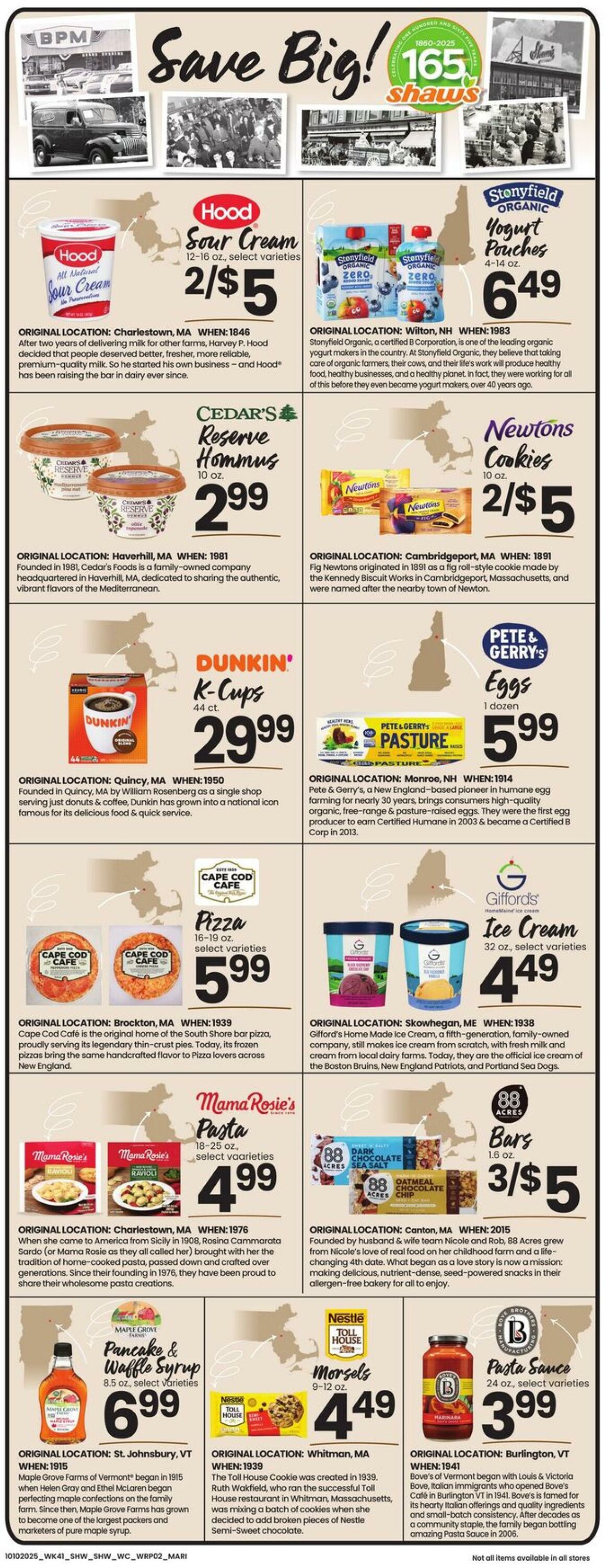 Weekly ad Shaws 10/10/2025 - 10/16/2025
