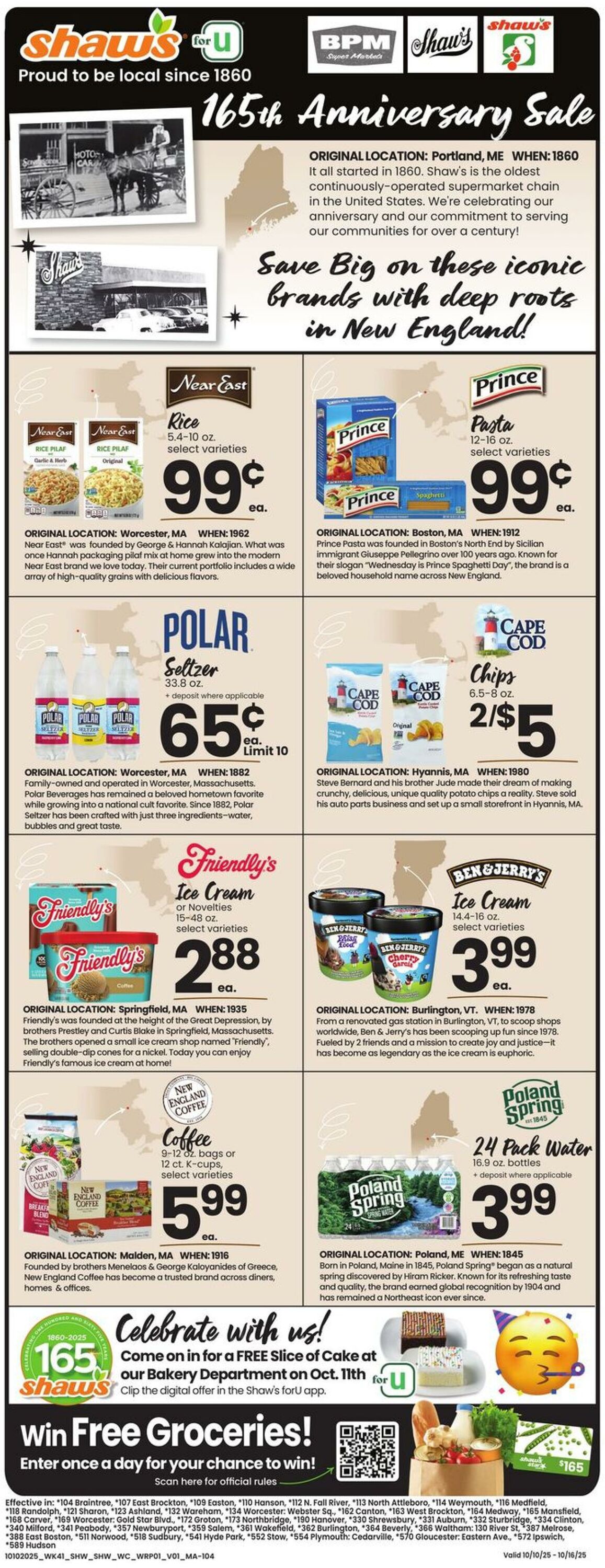 Weekly ad Shaws 10/10/2025 - 10/16/2025