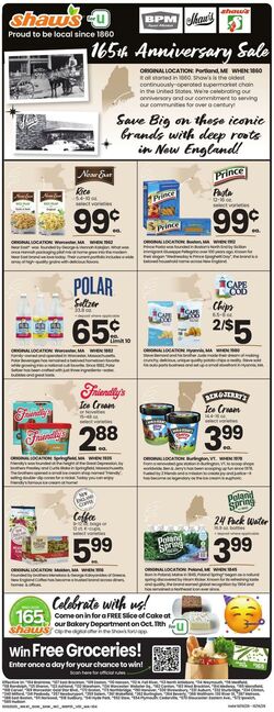 Weekly ad Shaws 10/10/2025 - 10/16/2025