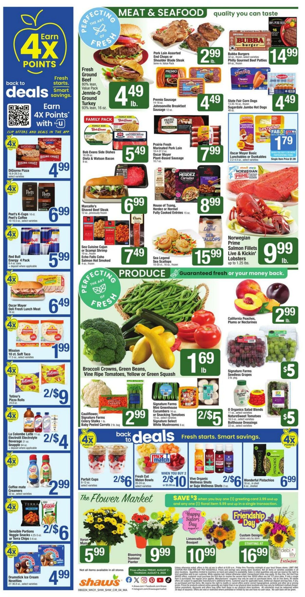 Weekly ad Shaws 08/02/2024 - 08/08/2024