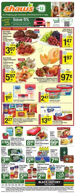 Weekly ad Shaws 11/06/2024 - 12/12/2024