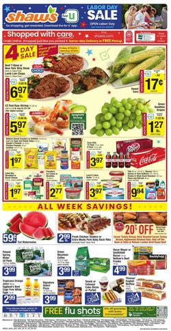 Weekly ad Shaws 09/20/2024 - 09/26/2024