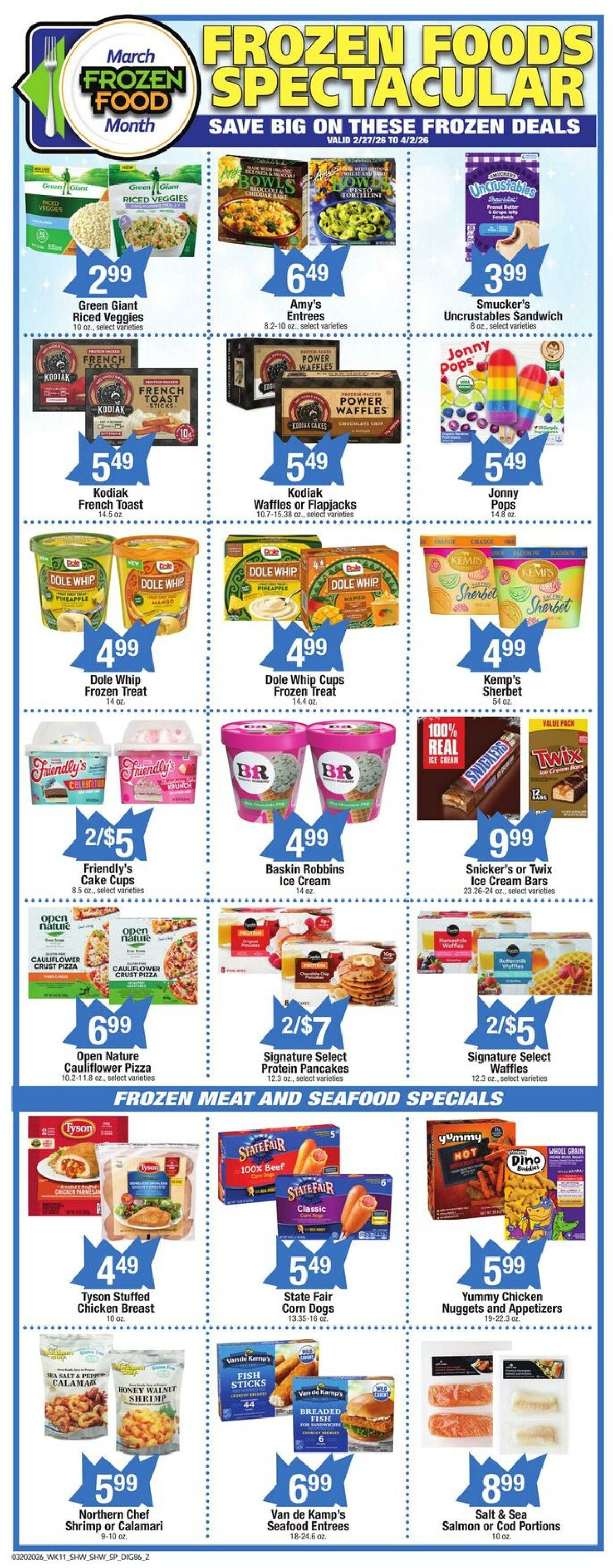 Weekly ad Shaws 03/20/2026 - 03/26/2026