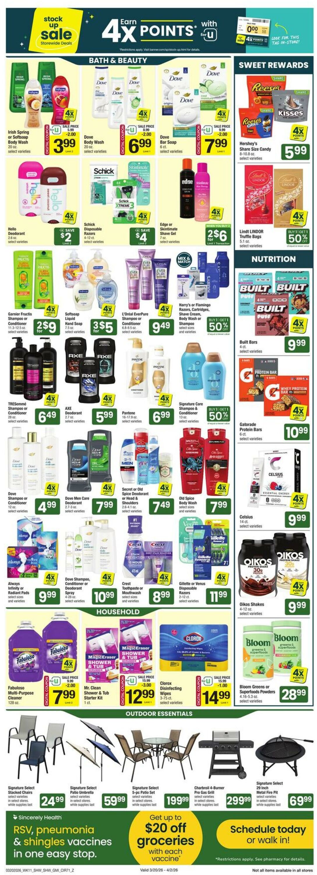 Weekly ad Shaws 03/20/2026 - 03/26/2026