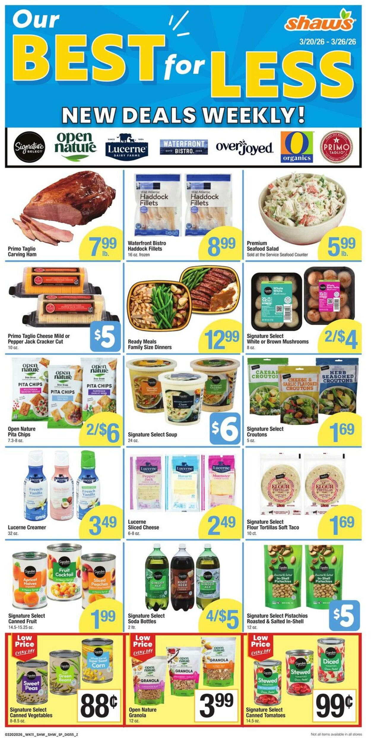 Weekly ad Shaws 03/20/2026 - 03/26/2026