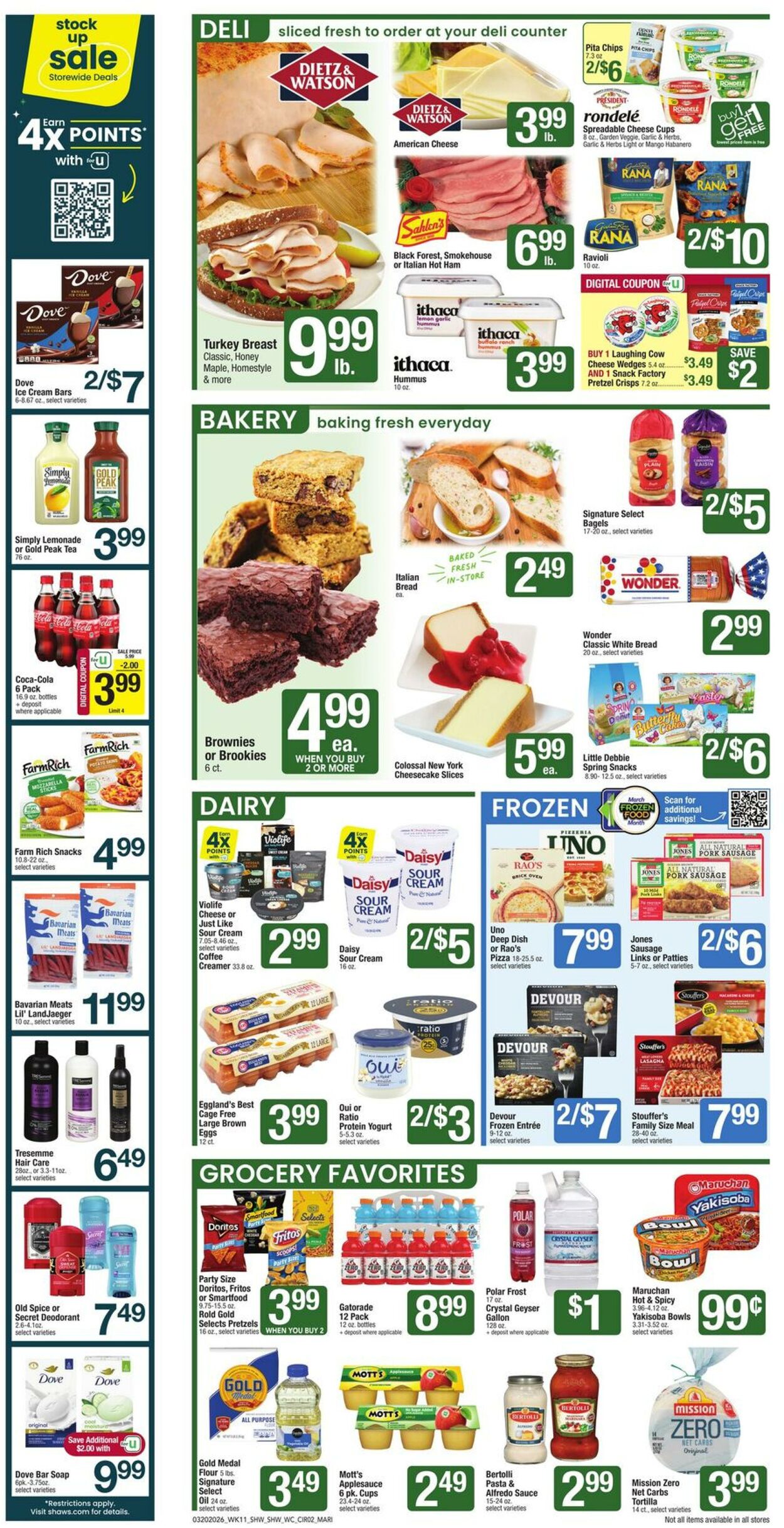Weekly ad Shaws 03/20/2026 - 03/26/2026