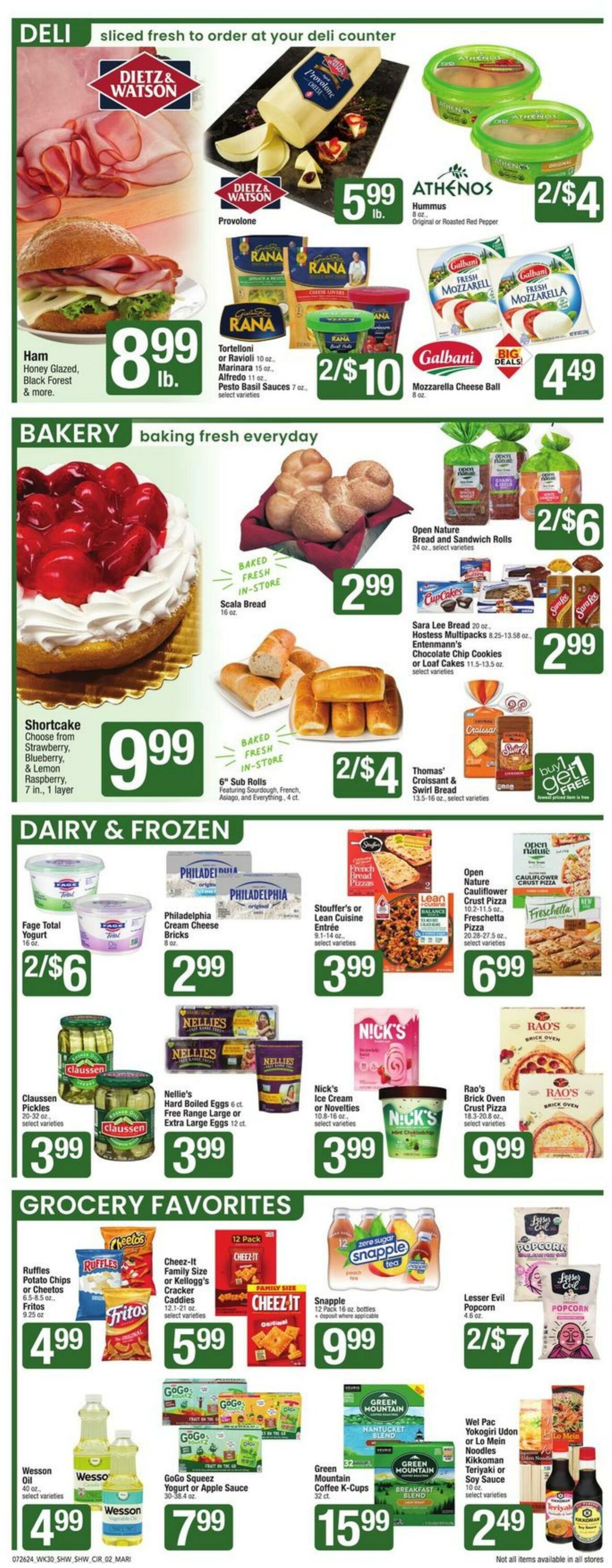 Weekly ad Shaws 07/26/2024 - 08/01/2024