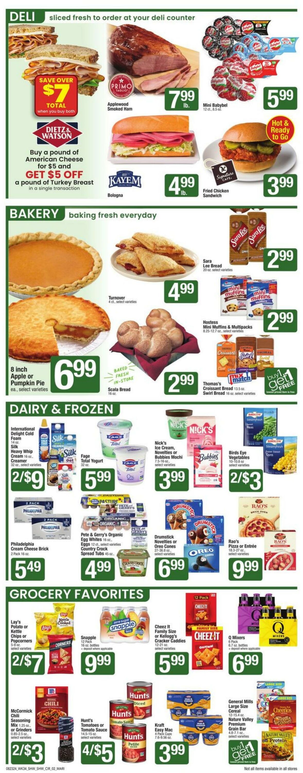 Weekly ad Shaws 08/23/2024 - 08/29/2024