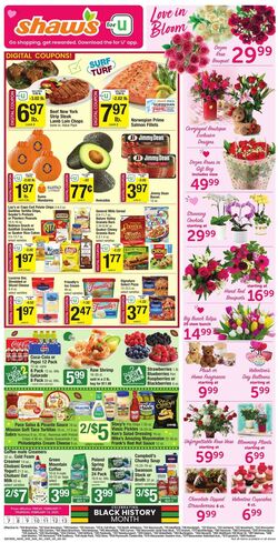 Weekly ad Shaws 10/09/2024 - 11/07/2024