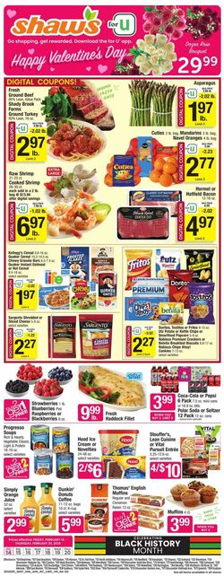 Weekly ad Shaws 10/09/2024 - 11/07/2024