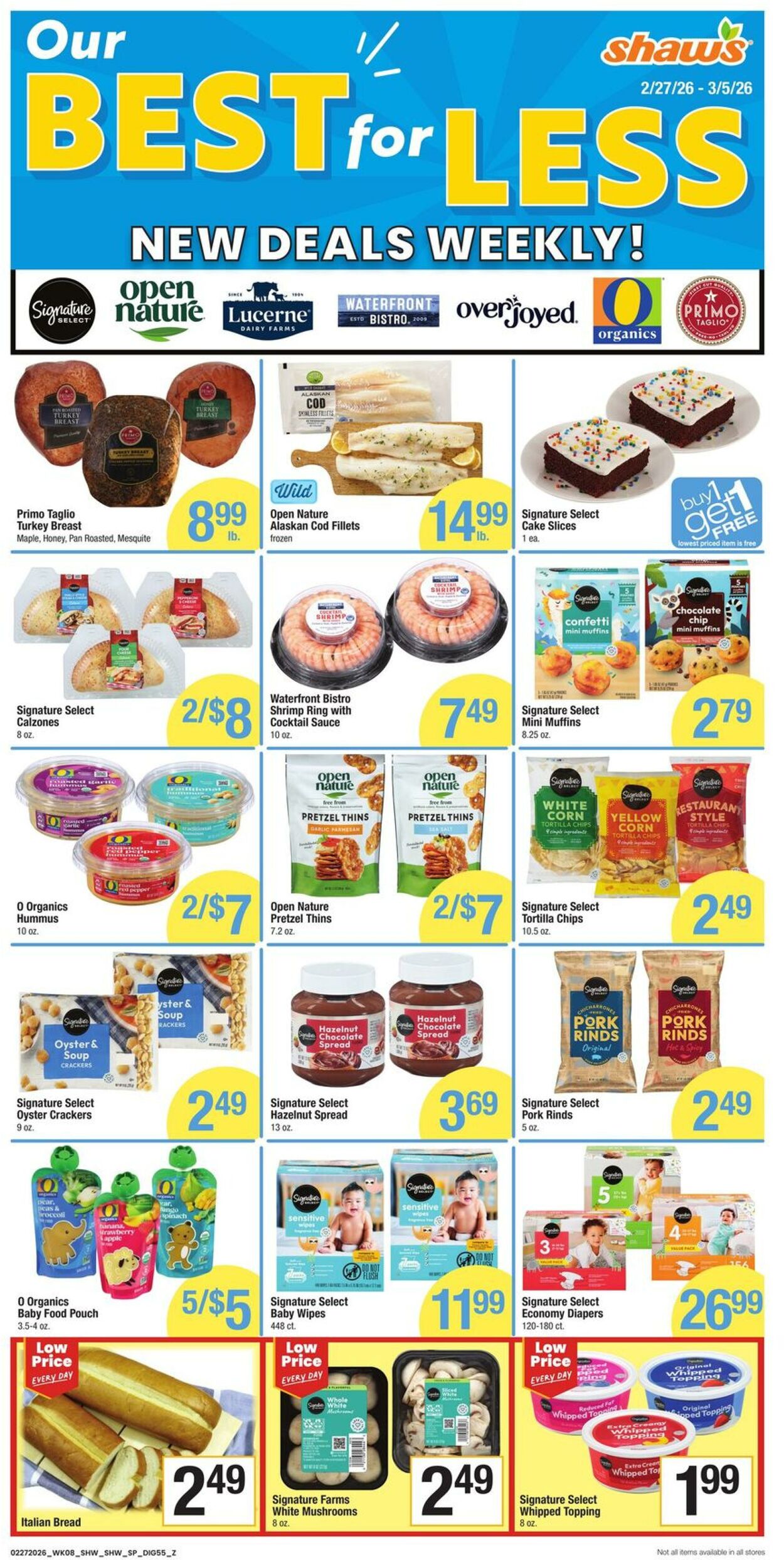 Weekly ad Shaws 02/27/2026 - 03/05/2026