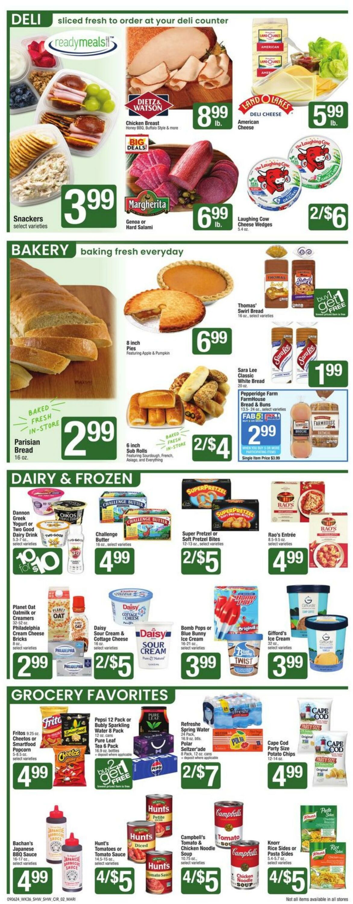 Weekly ad Shaws 09/06/2024 - 09/12/2024