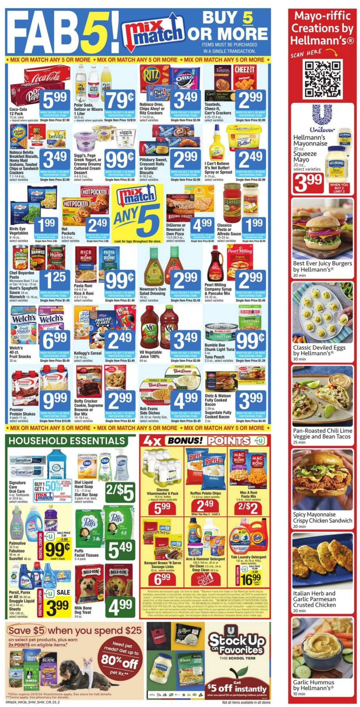 Weekly ad Shaws 09/06/2024 - 09/12/2024