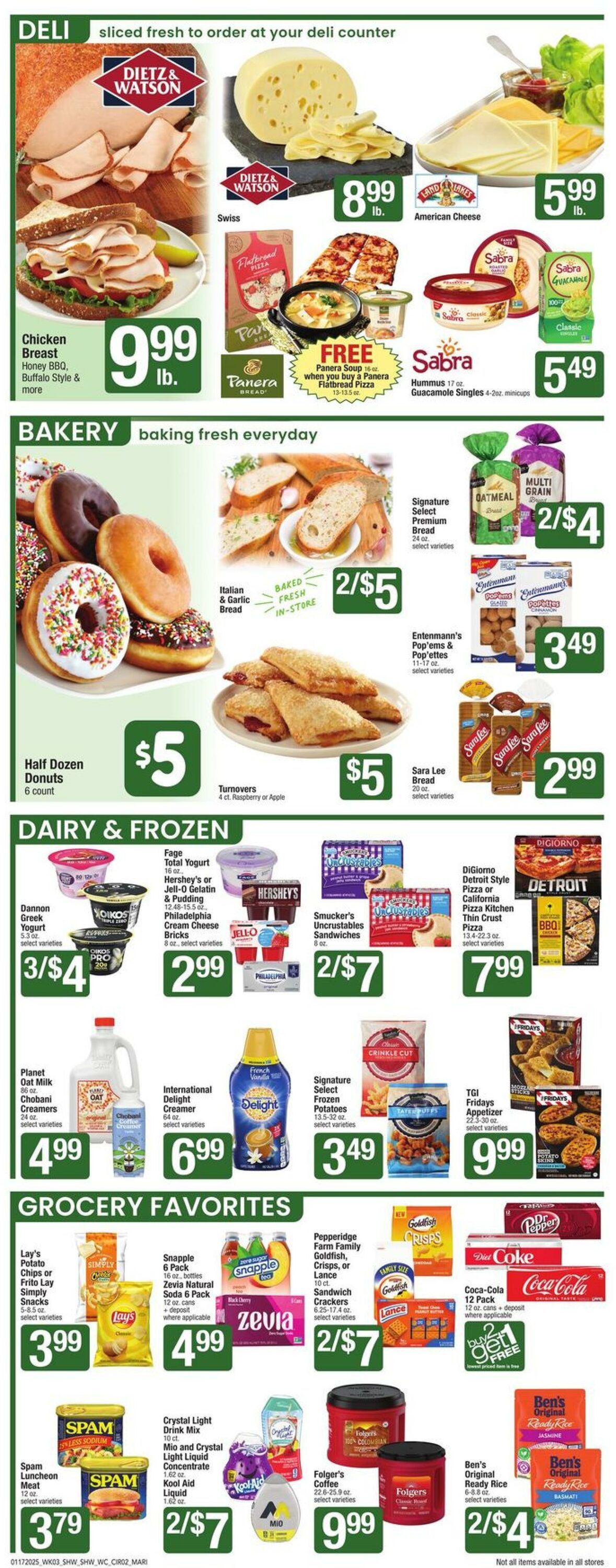 Weekly ad Shaws 01/17/2025 - 01/23/2025