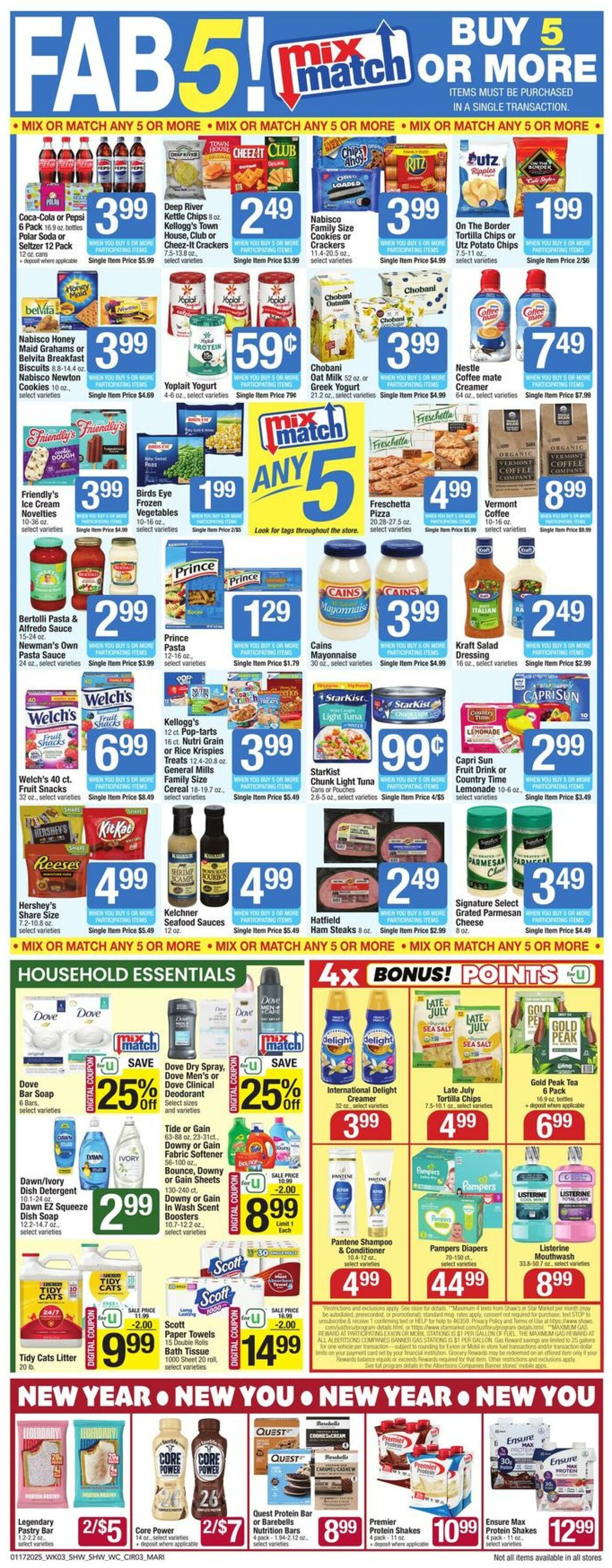 Weekly ad Shaws 01/17/2025 - 01/23/2025