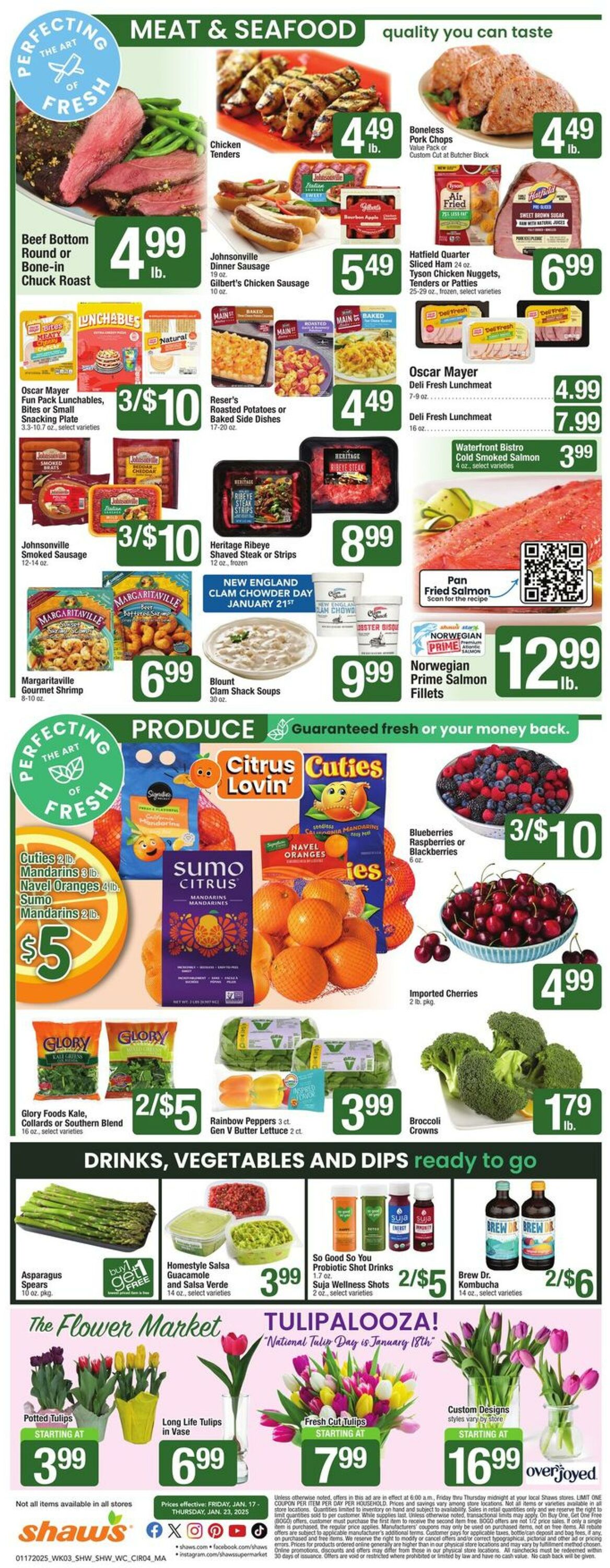 Weekly ad Shaws 01/17/2025 - 01/23/2025