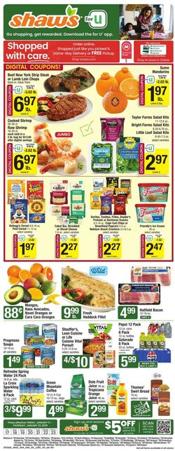 Weekly ad Shaws 01/17/2025 - 01/23/2025