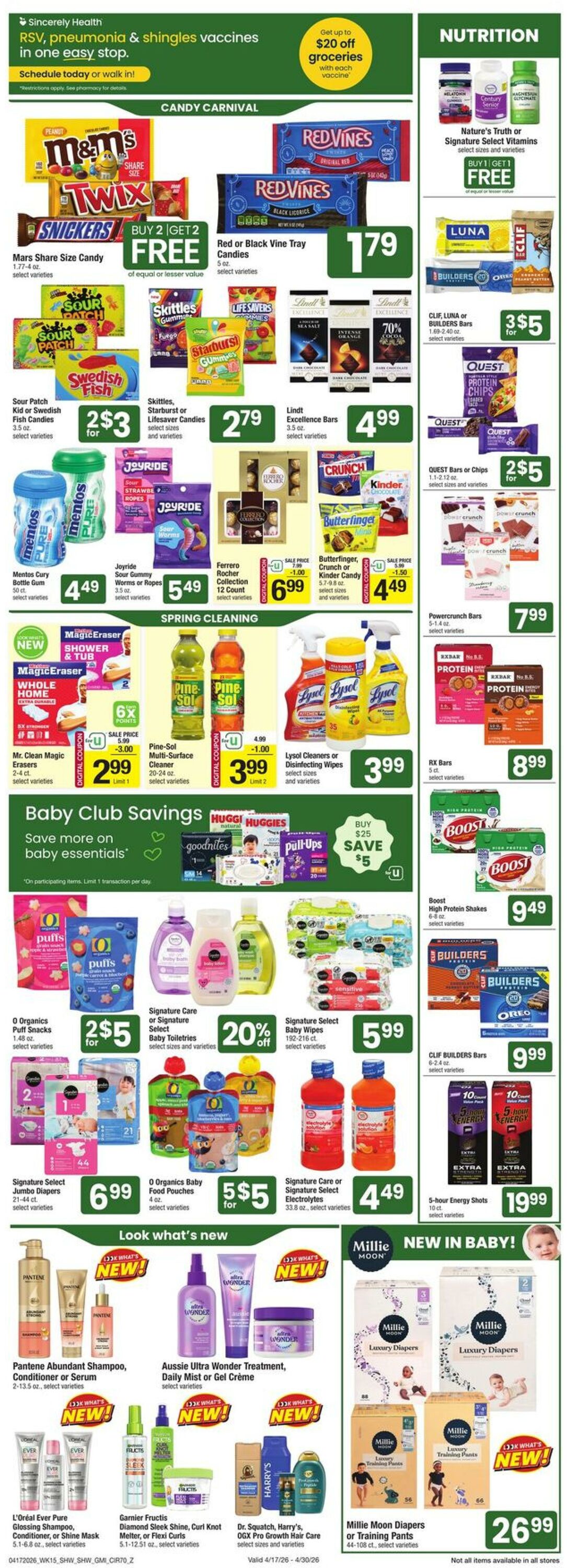 Weekly ad Shaws 04/17/2026 - 04/23/2026