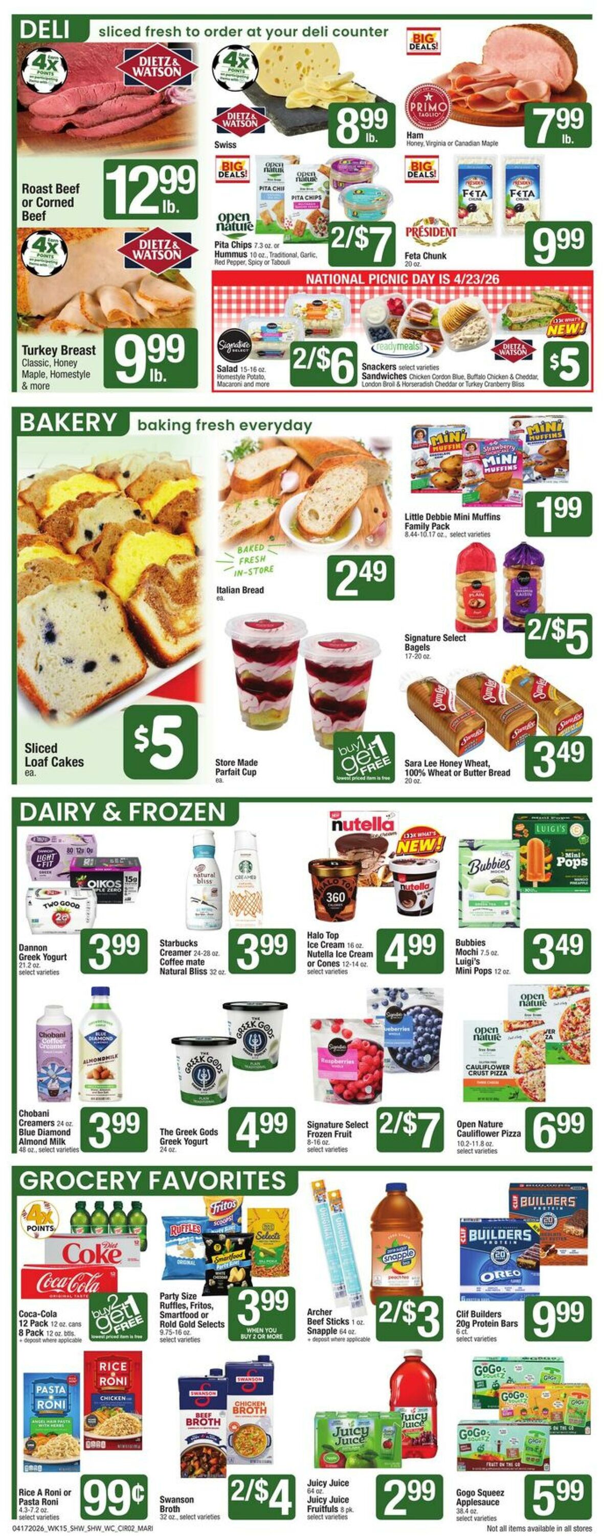 Weekly ad Shaws 04/17/2026 - 04/23/2026