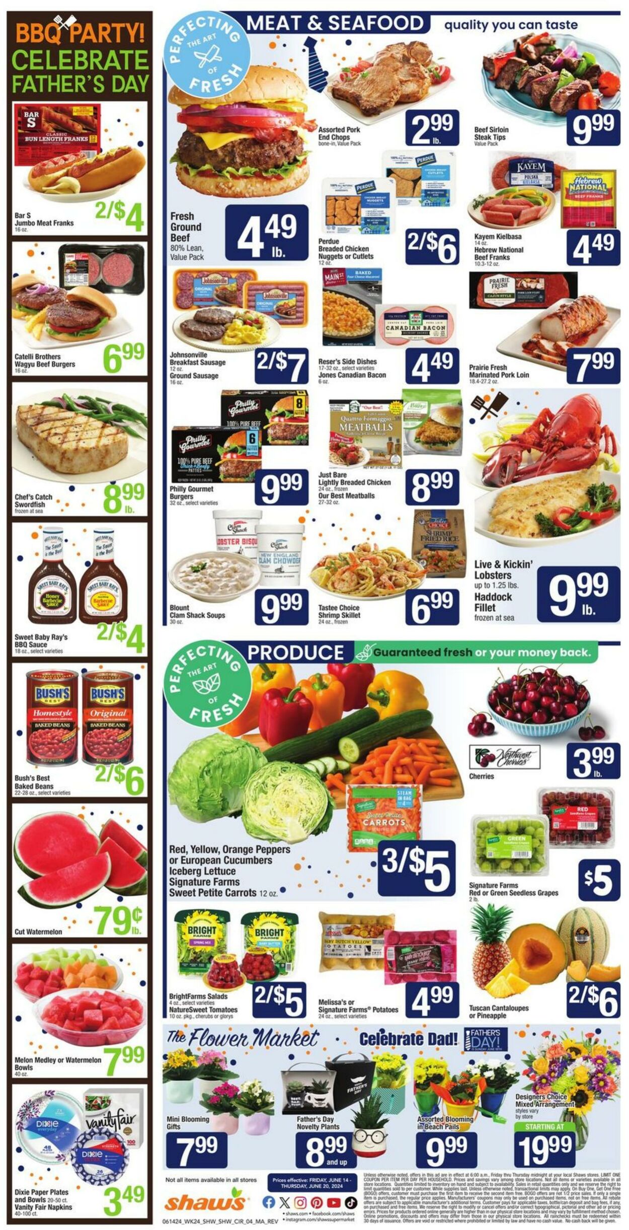 Weekly ad Shaws 06/14/2024 - 06/20/2024