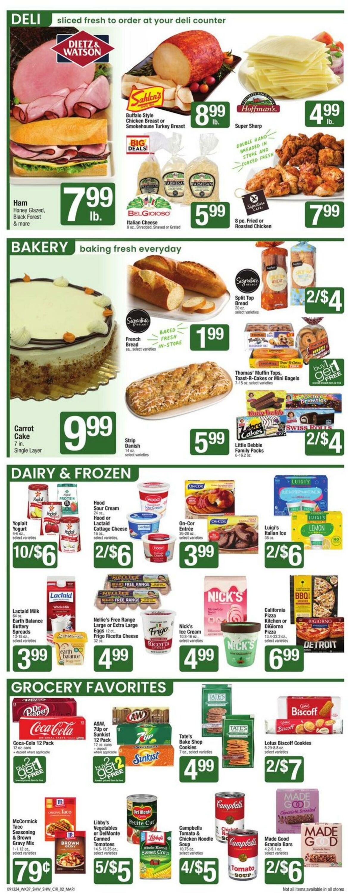 Weekly ad Shaws 09/13/2024 - 09/19/2024