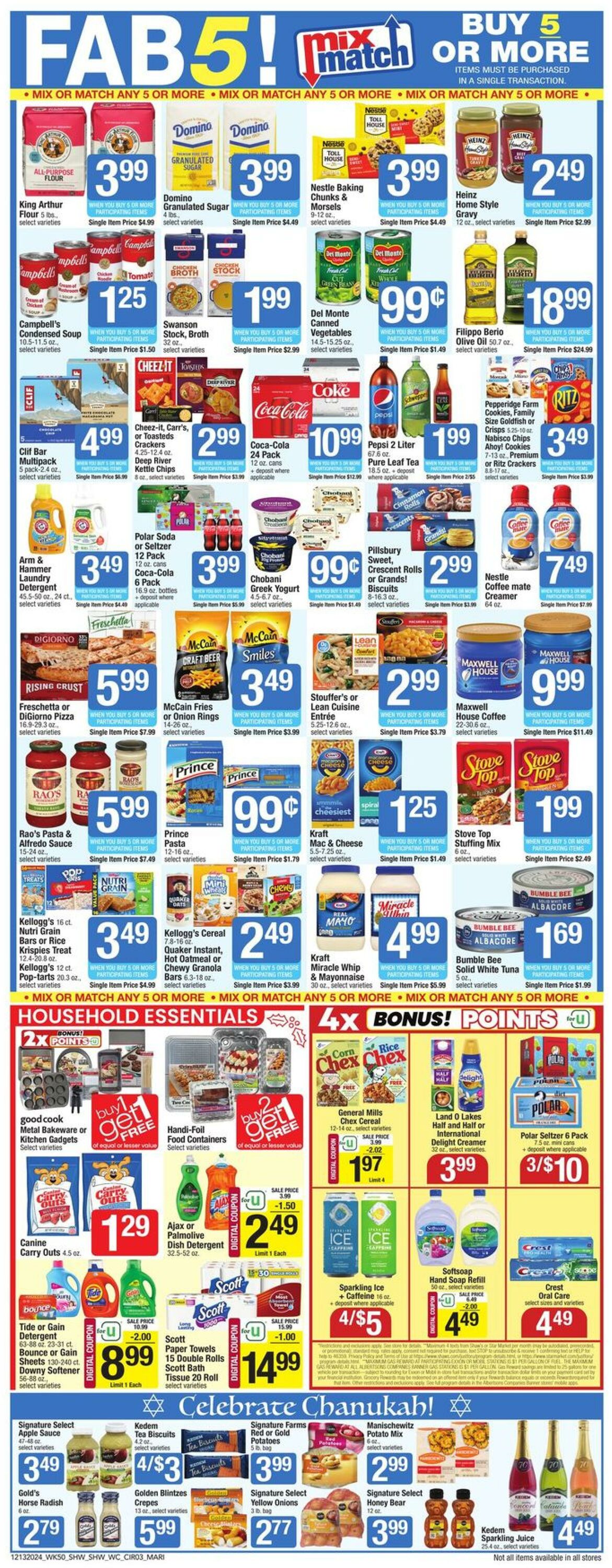 Weekly ad Shaws 12/13/2024 - 12/19/2024