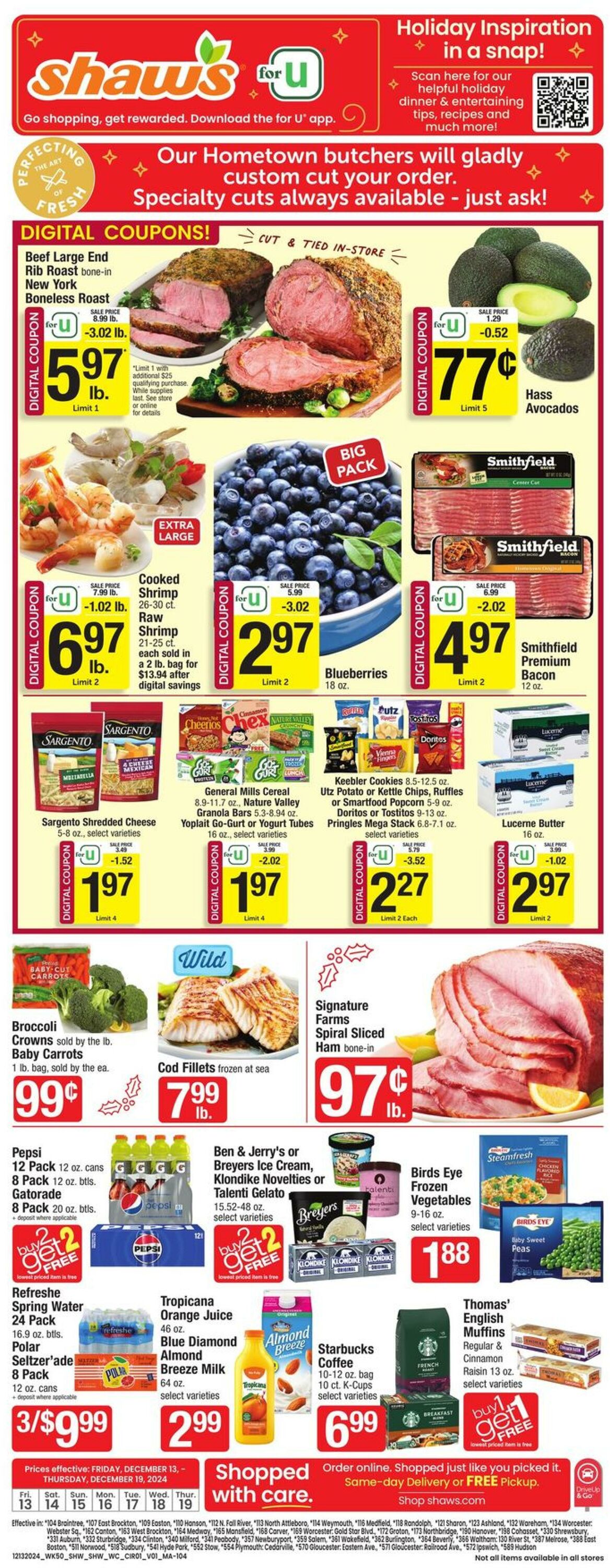 Shaws Promotional weekly ads