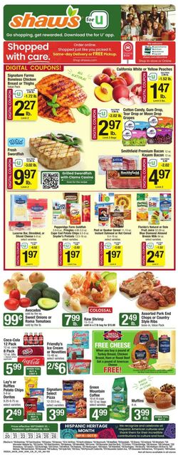 Weekly ad Shaws 09/13/2024 - 09/19/2024