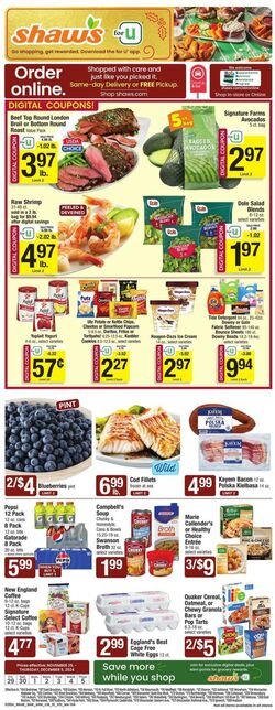 Weekly ad Shaws 11/29/2024 - 12/05/2024