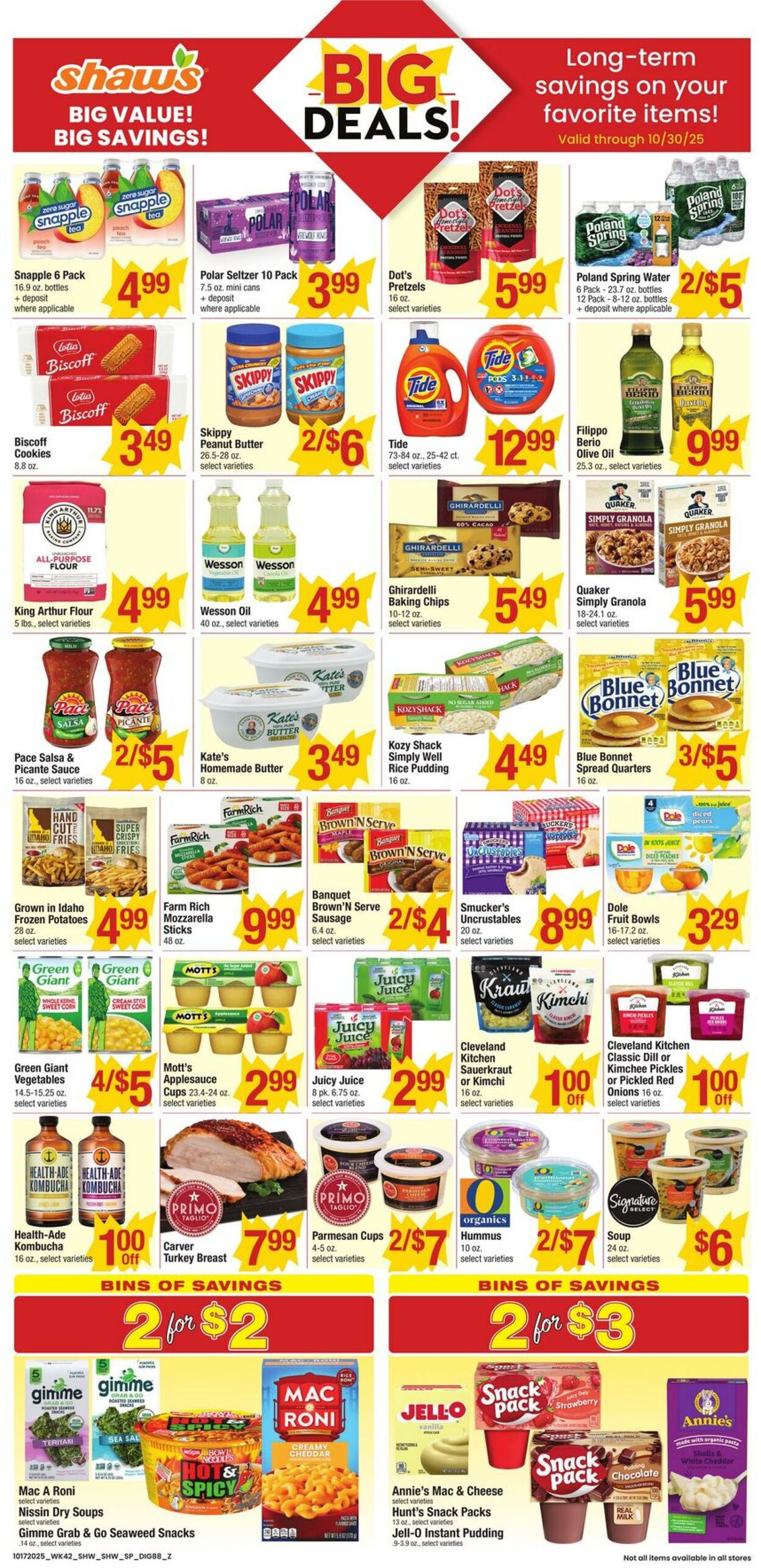 Weekly ad Shaws 10/17/2025 - 10/23/2025