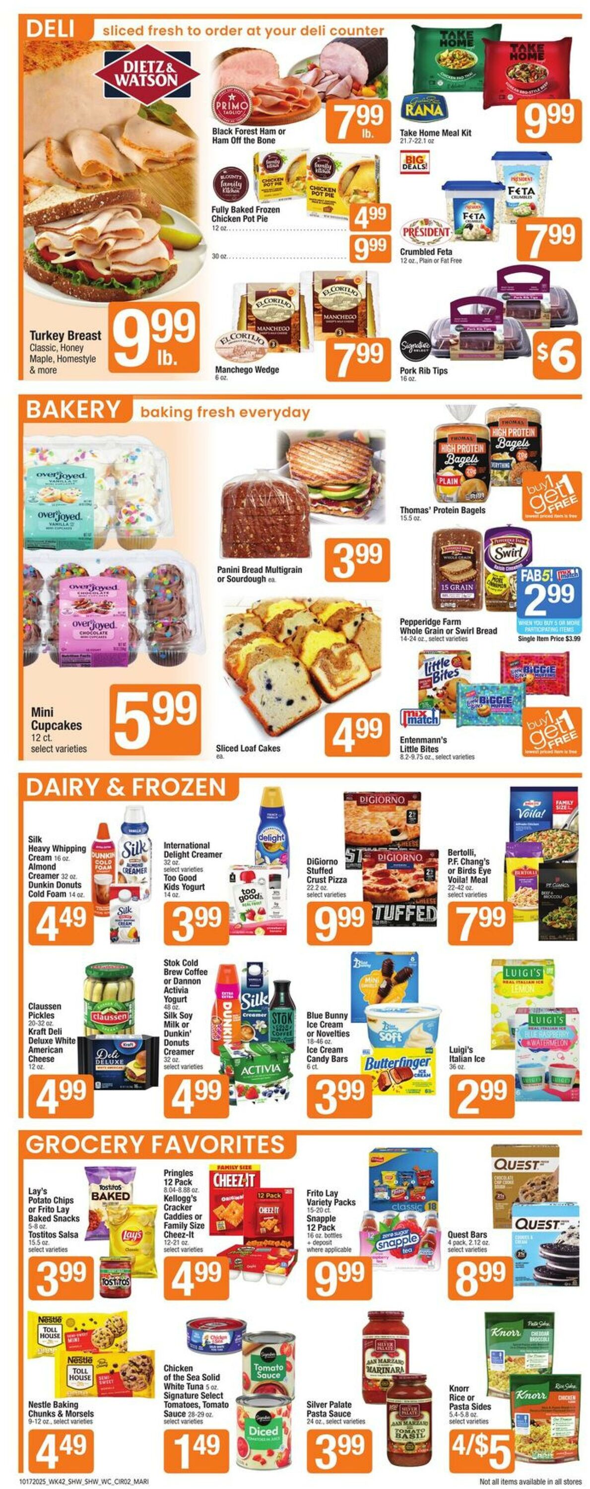 Weekly ad Shaws 10/17/2025 - 10/23/2025