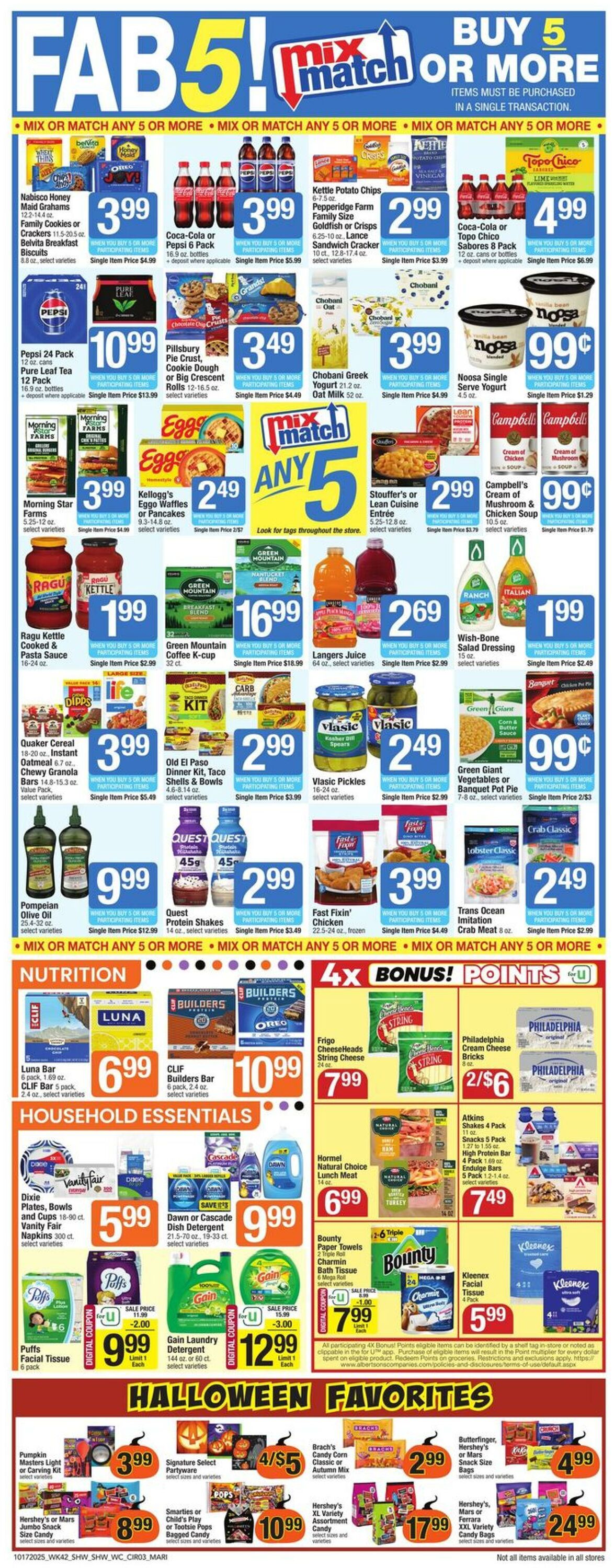 Weekly ad Shaws 10/17/2025 - 10/23/2025