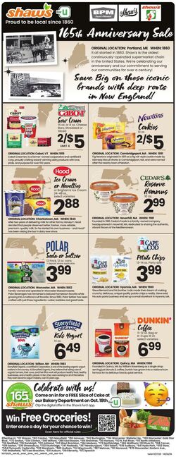 Weekly ad Shaws 10/17/2025 - 10/23/2025