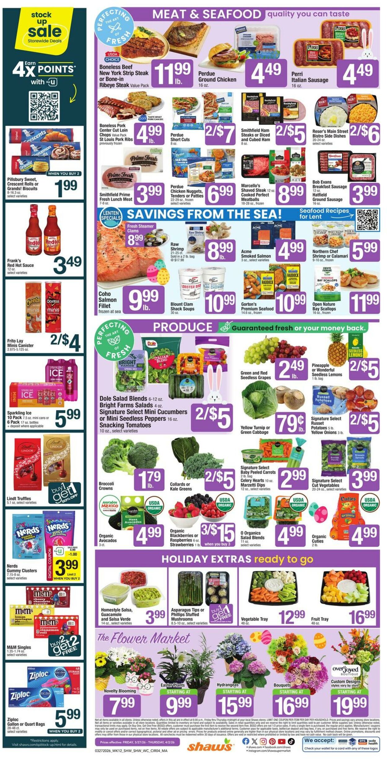 Weekly ad Shaws 03/27/2026 - 04/02/2026
