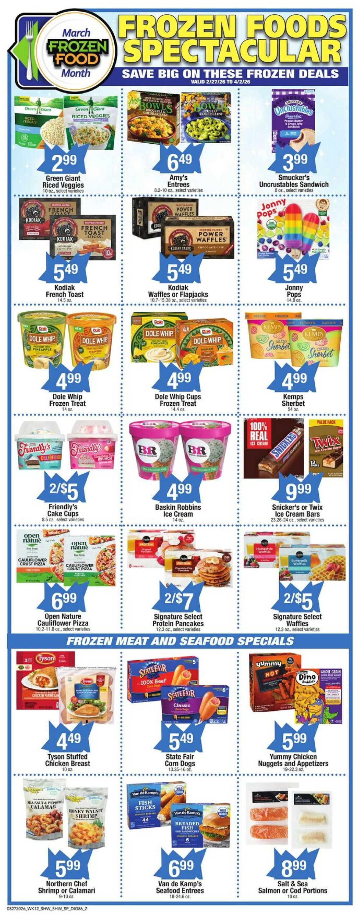 Weekly ad Shaws 03/27/2026 - 04/02/2026