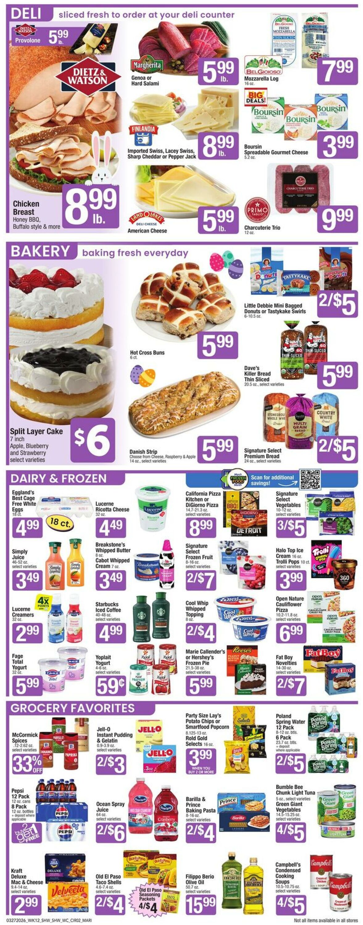 Weekly ad Shaws 03/27/2026 - 04/02/2026