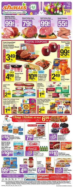 Weekly ad Shaws 04/08/2026 - 05/07/2026