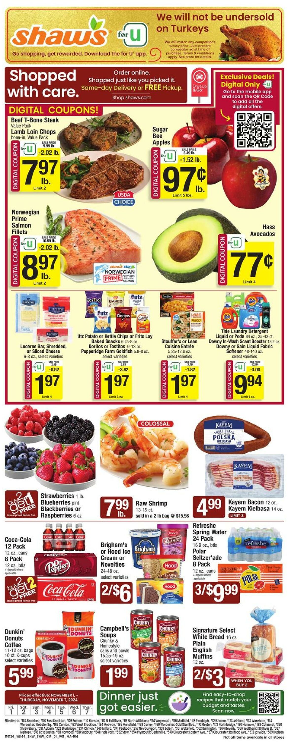 Shaws Promotional weekly ads