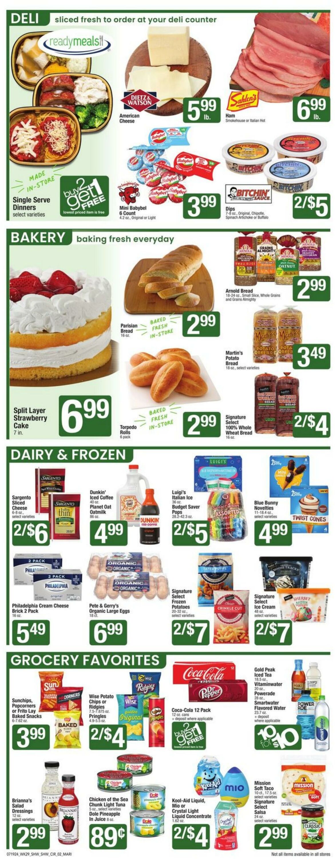 Weekly ad Shaws 07/19/2024 - 07/25/2024