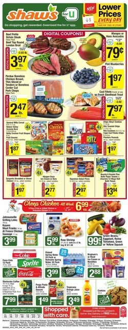 Weekly ad Shaws 08/15/2025 - 08/21/2025