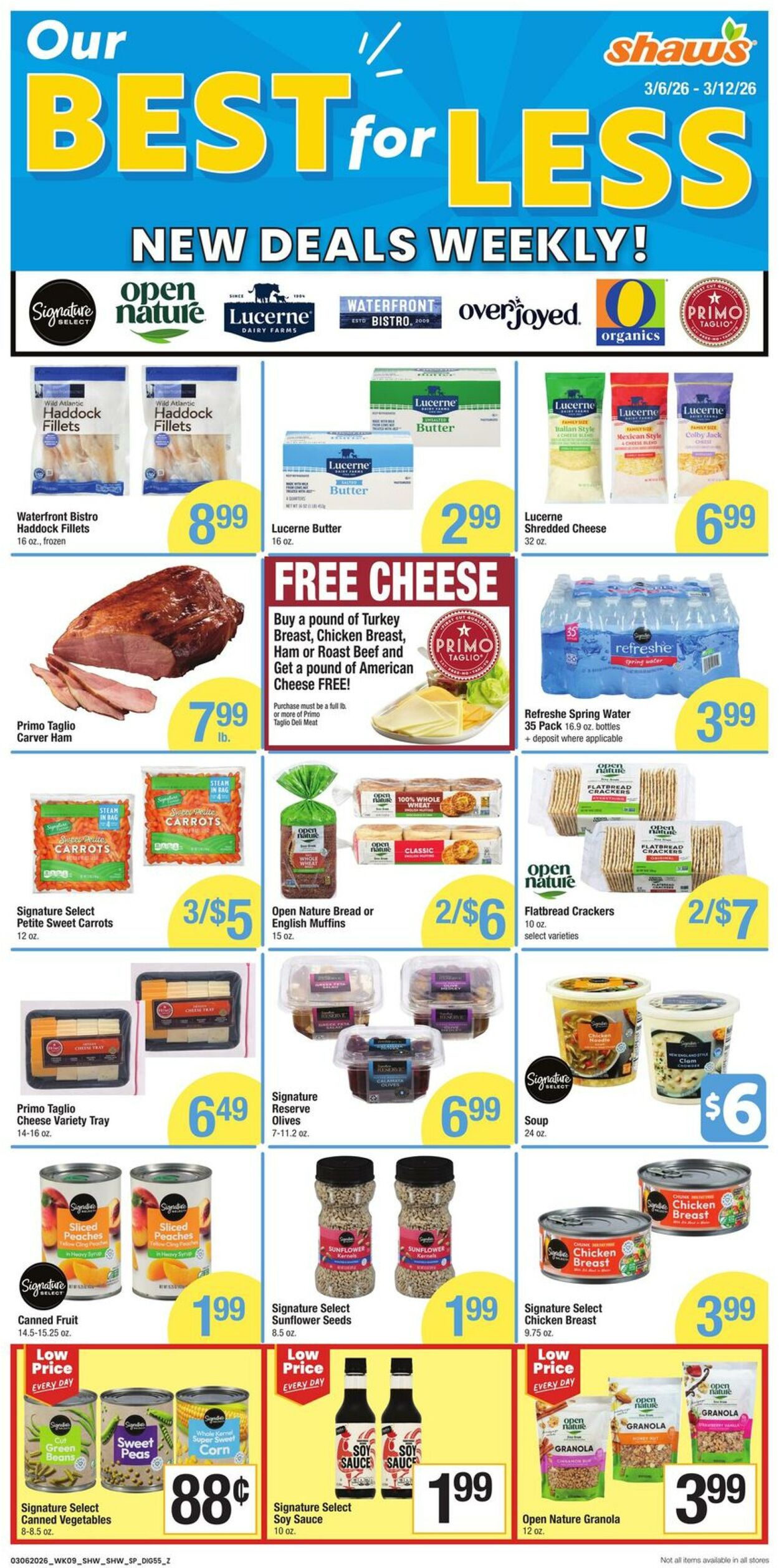 Weekly ad Shaws 03/06/2026 - 03/12/2026