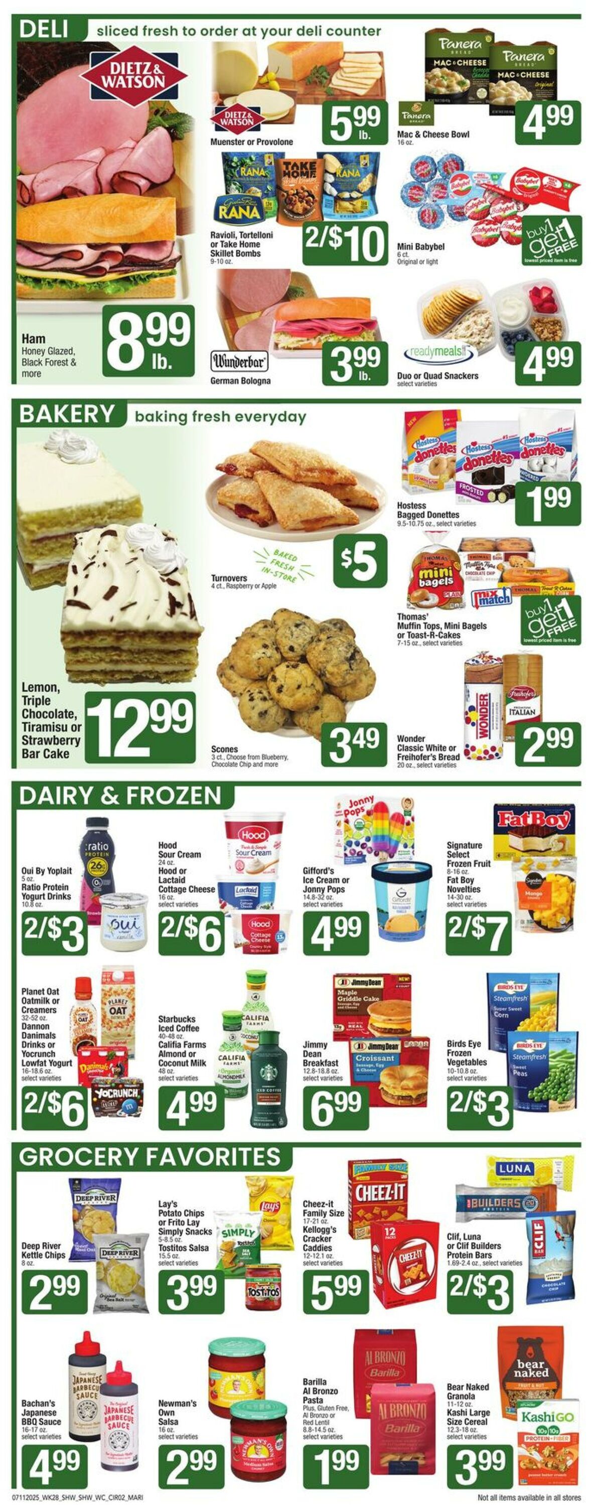 Weekly ad Shaws 07/11/2025 - 07/17/2025