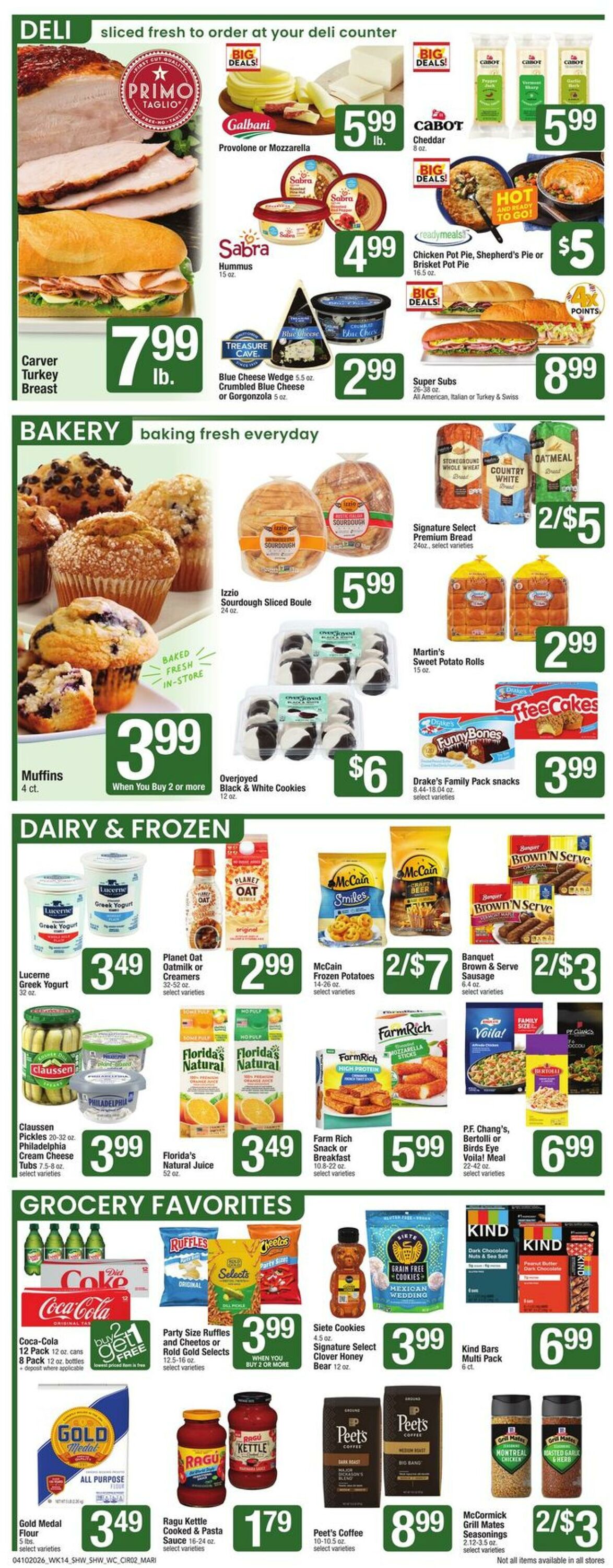 Weekly ad Shaws 04/10/2026 - 04/16/2026