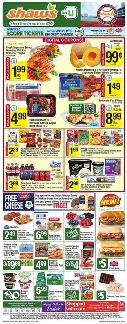 Weekly ad Shaws 04/10/2026 - 04/16/2026