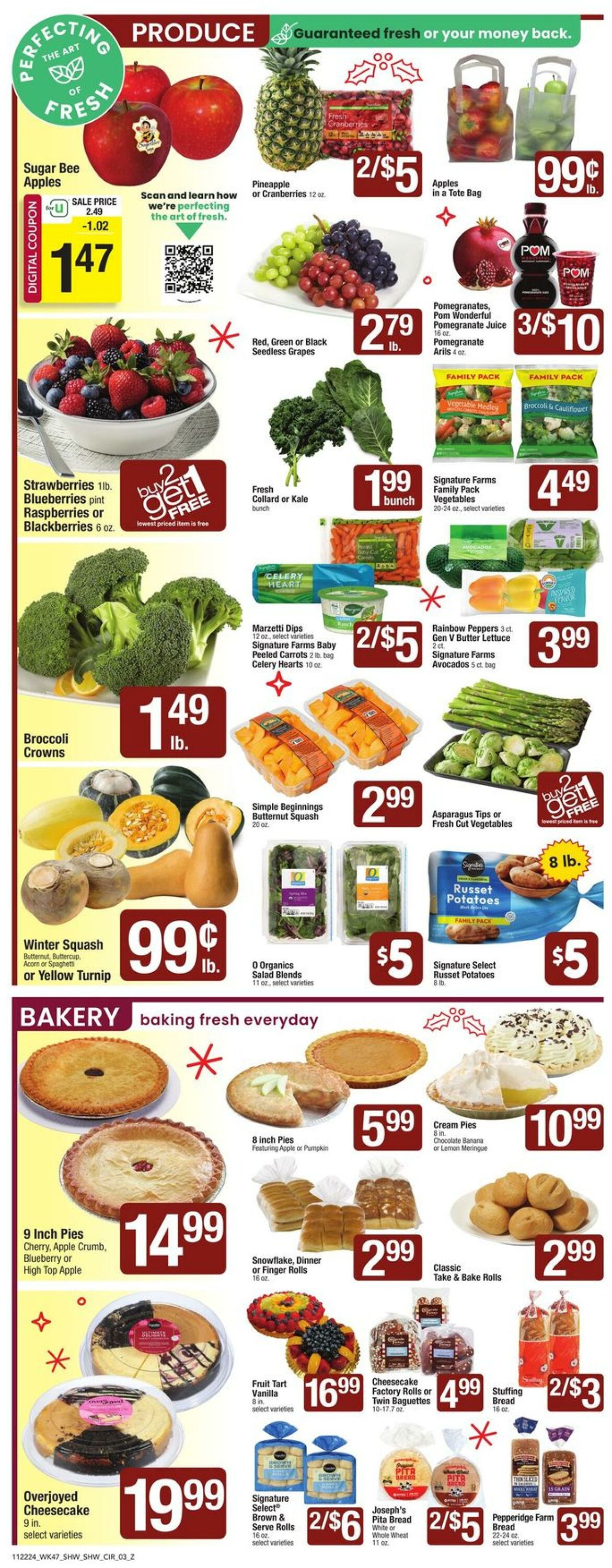 Weekly ad Shaws 11/22/2024 - 11/28/2024